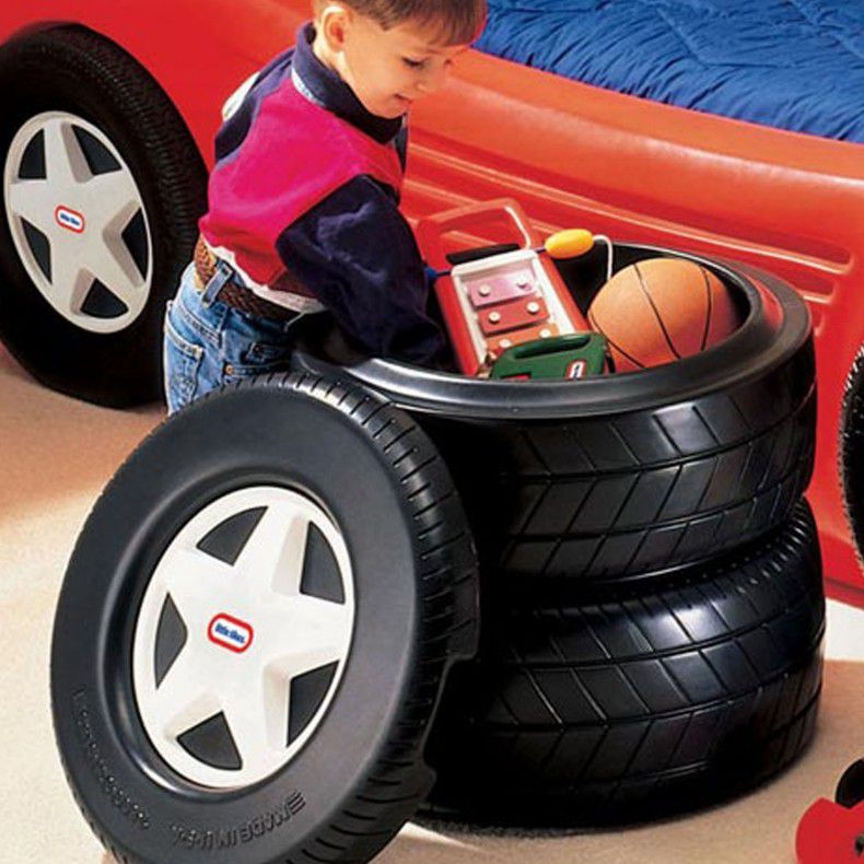 Classic Racing Tire Toy Chest - Image 2