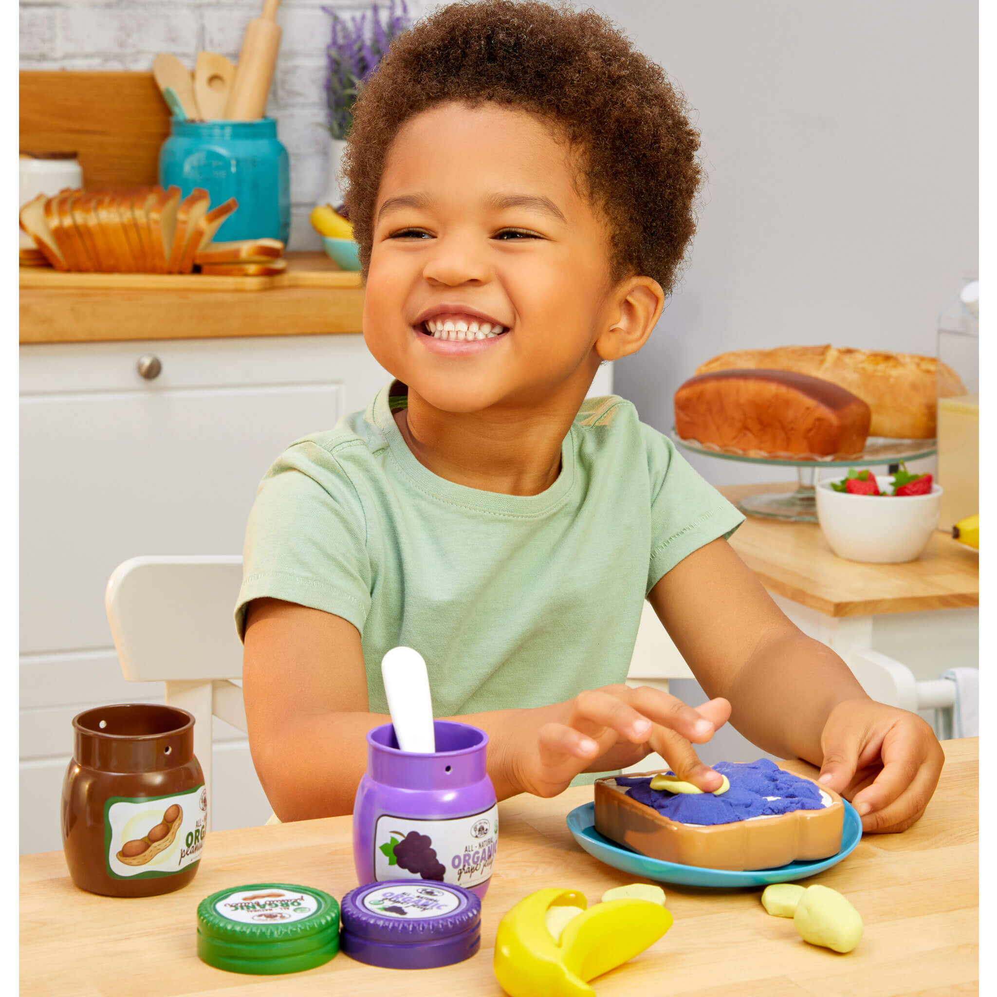 Creative Chefs™ Jar of Peanut Butter and Jelly - Image 2
