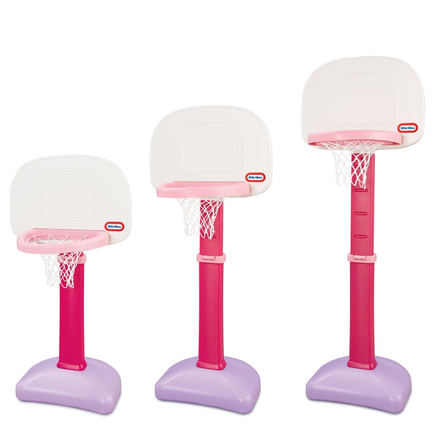 TotSports™ Easy Score™ Basketball Set - Pink - Image 3