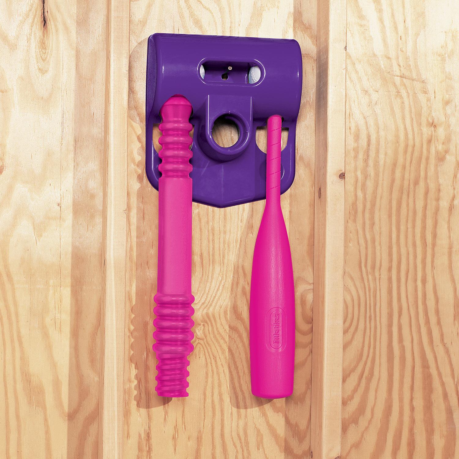 TotSports™ T-Ball Set - Purple and Pink - Image 6