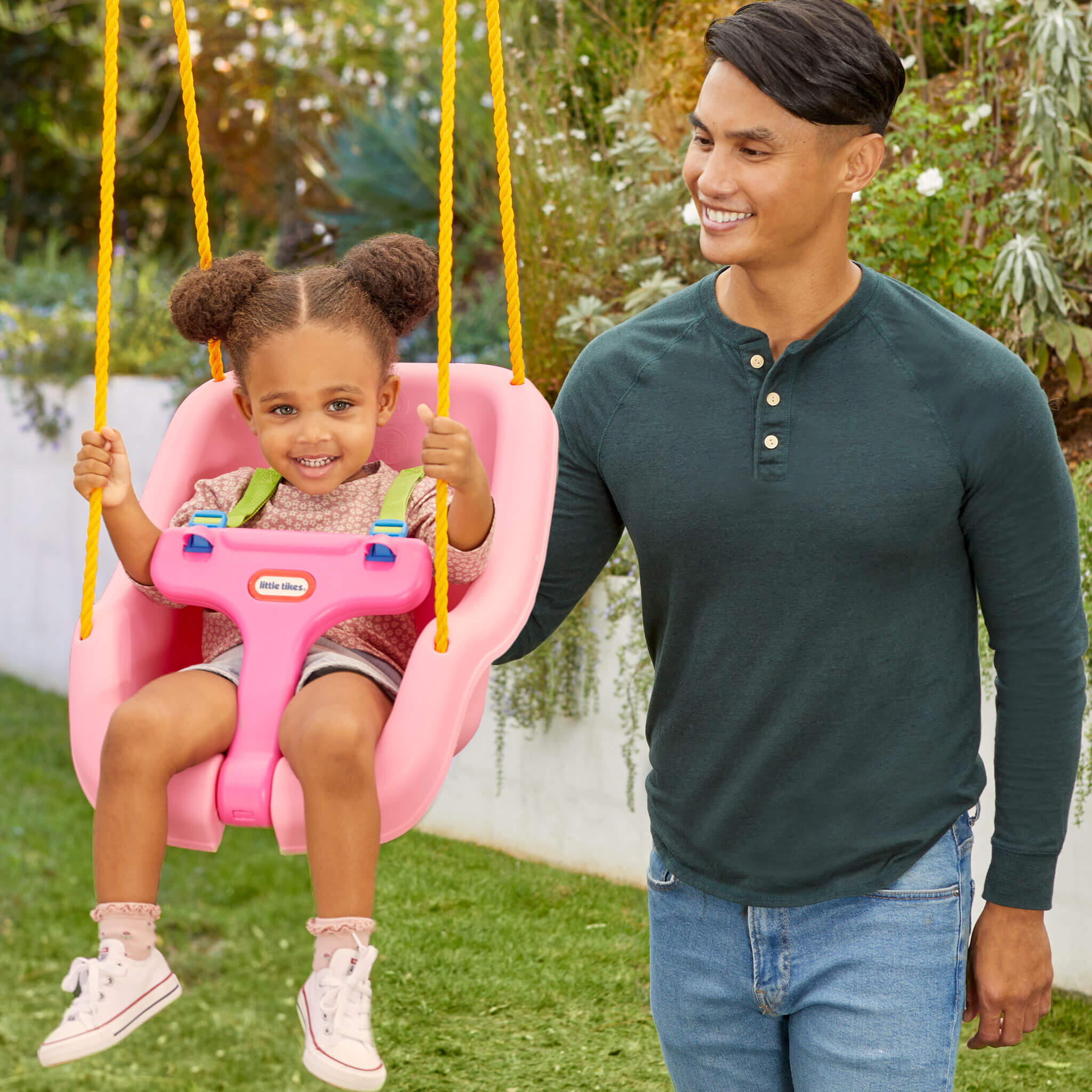 2-in-1 Snug 'n Secure™ Swing - Pink - Image 3