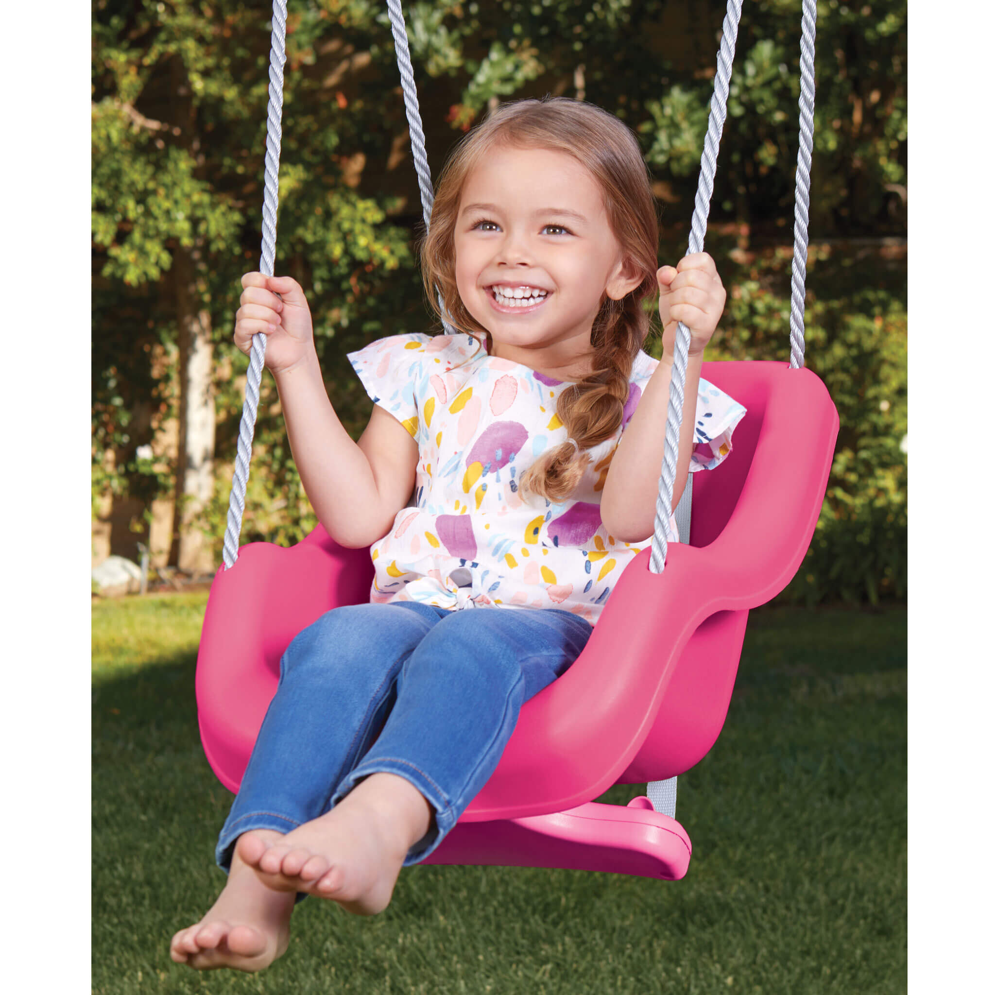 2-in-1 Snug 'n Secure™ Swing - Magenta - Image 4