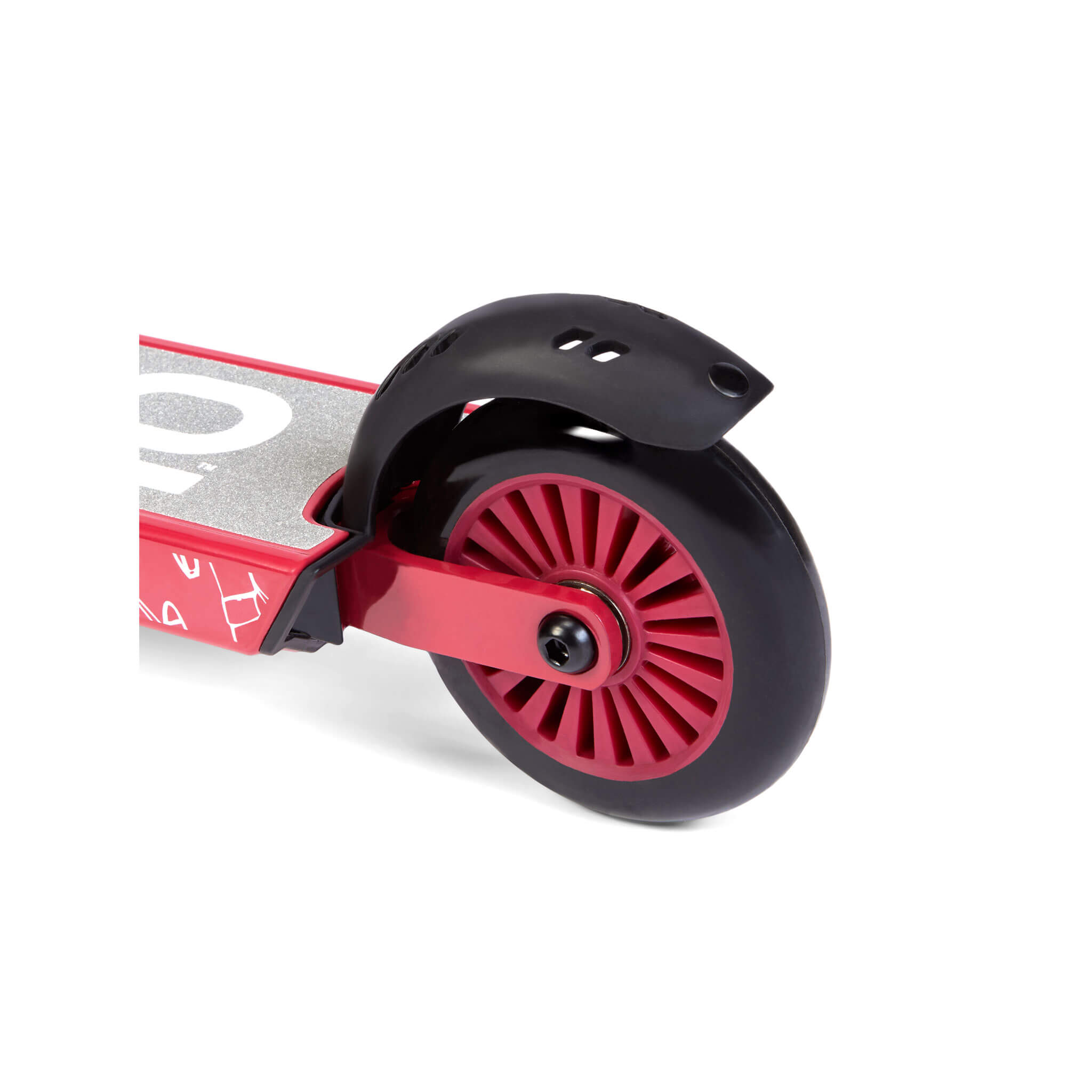 Viro Rides Compact Scooter Black and Red - Image 6