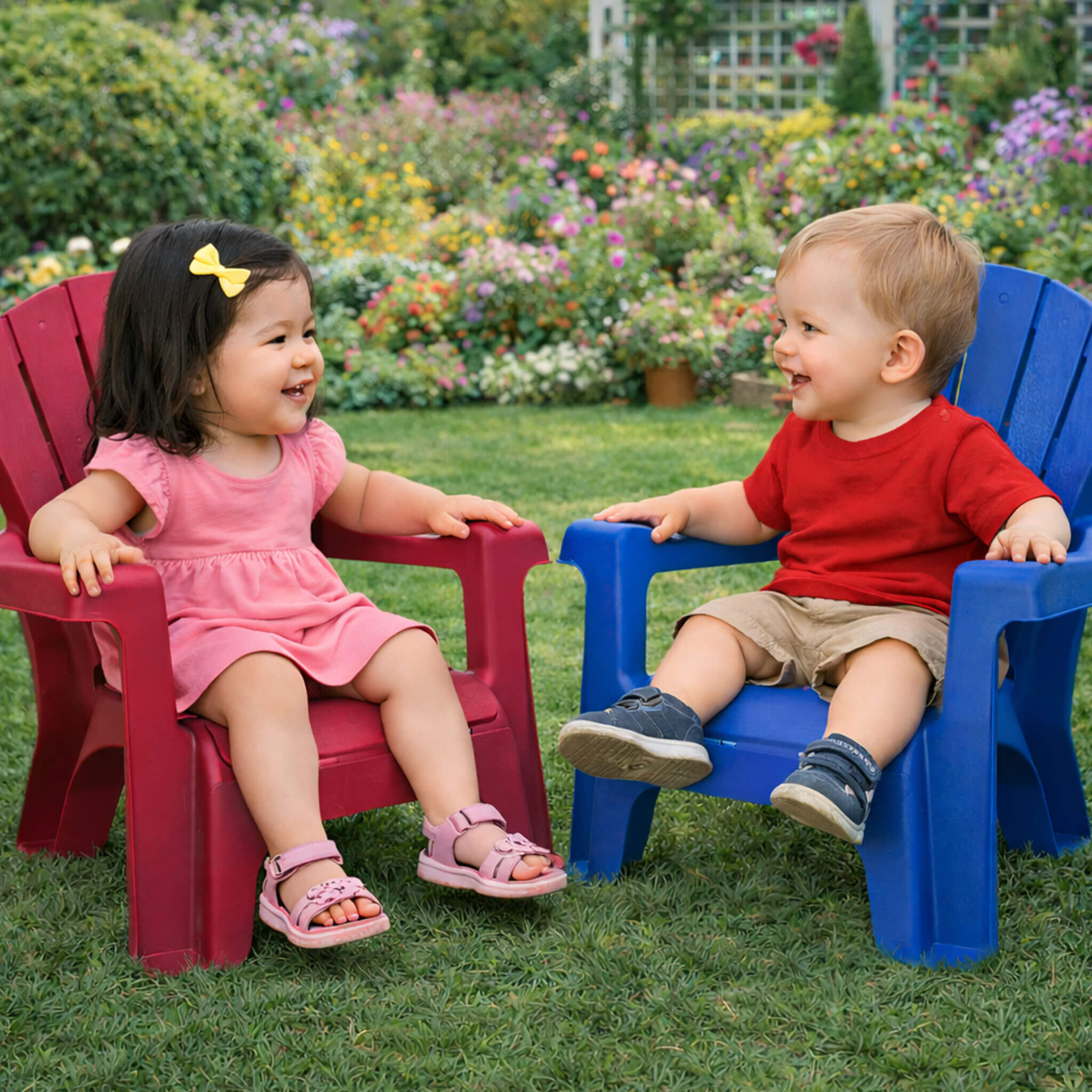 Garden Chair - Blue 2 Pack - Image 7