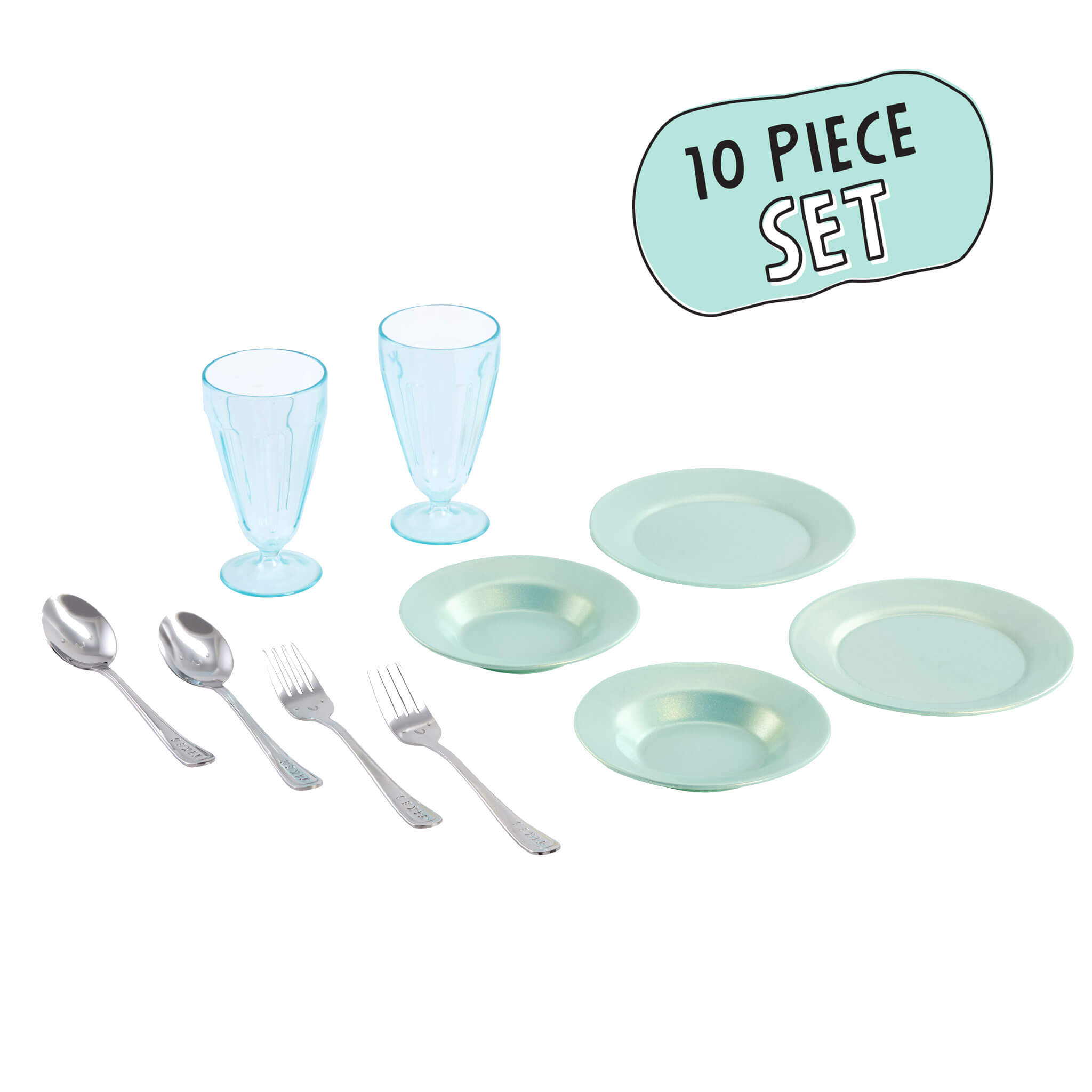 Sweet Spaces™ Dishware Set - Sea Foam - Image 3
