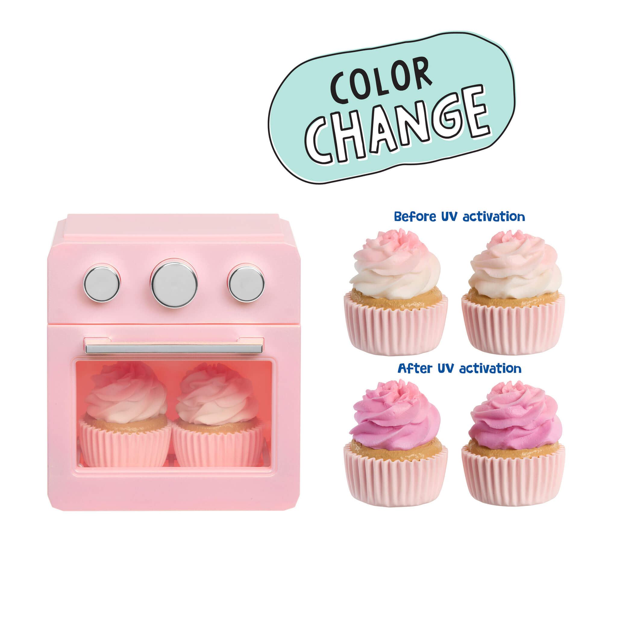Sweet Spaces™ Mini Oven - Pink - Image 3