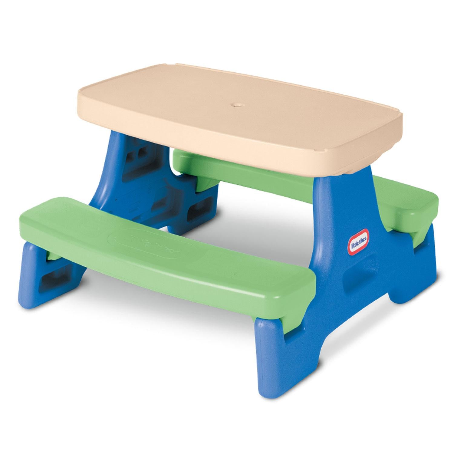 Easy Store™ Jr. Play Table with Umbrella - BlueGreen - Image 3