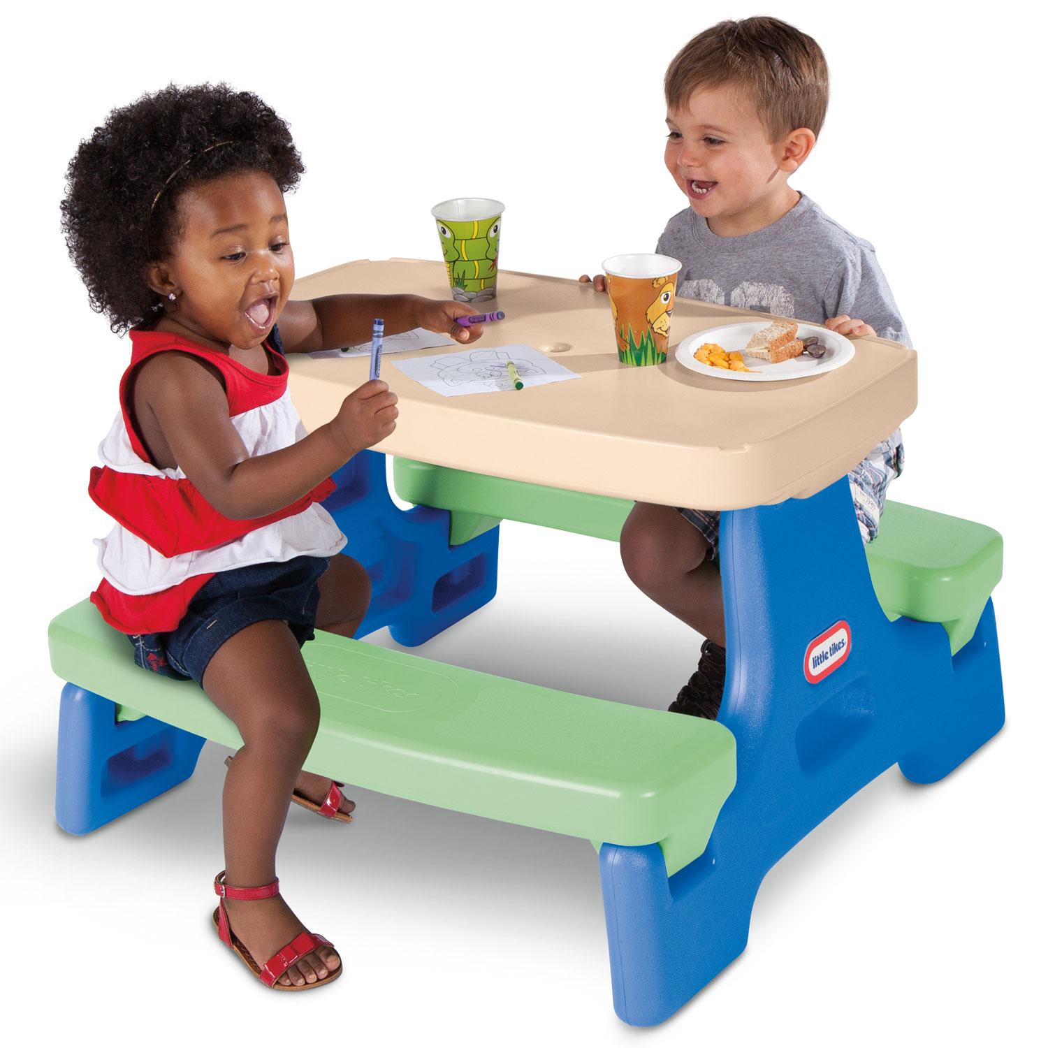 Easy Store™ Jr. Play Table - Blue/Green